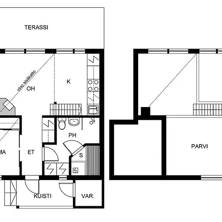 Ruka, Riversidevilla With Sauna, Fireplace, Terrace, Wifi, Aurora, Swimming * Ruka