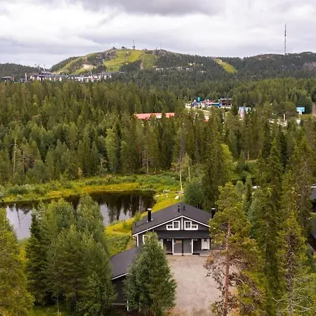 Loma-asunnot Ruka, Riversidevilla With Sauna, Fireplace, Terrace, Wifi, Aurora, Swimming Ruka