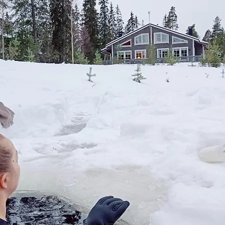 Ruka, Riversidevilla With Sauna, Fireplace, Terrace, Wifi, Aurora, Swimming Ruka