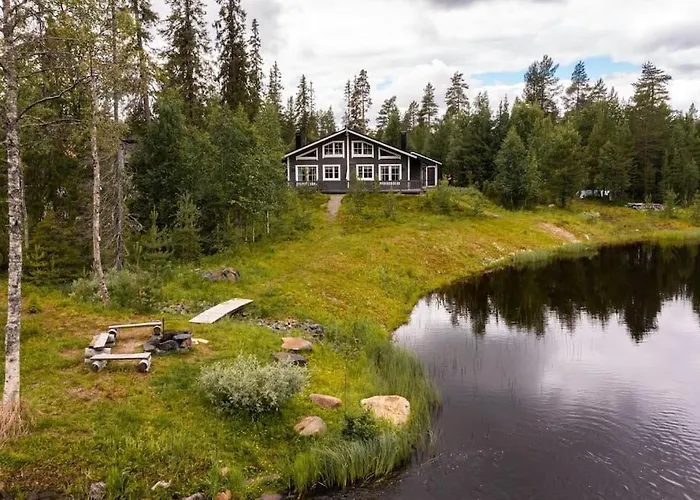 Ruka, Riversidevilla With Sauna, Fireplace, Terrace, Wifi, Aurora, Swimming Hébergement de vacances Ruka