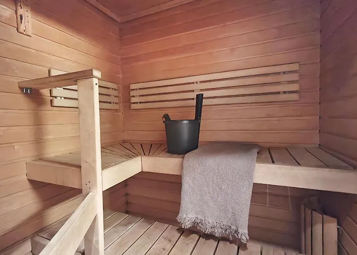 Hébergement de vacances Ruka, Riversidevilla With Sauna, Fireplace, Terrace, Wifi, Aurora, Swimming