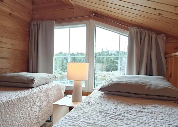 Hébergement de vacances Ruka, Riversidevilla With Sauna, Fireplace, Terrace, Wifi, Aurora, Swimming Ruka