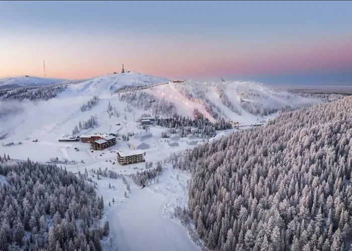 Hébergement de vacances Ruka, Riversidevilla With Sauna, Fireplace, Terrace, Wifi, Aurora, Swimming *