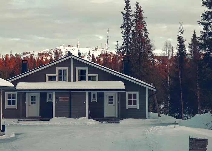 Hébergement de vacances Ruka, Riversidevilla With Sauna, Fireplace, Terrace, Wifi, Aurora, Swimming