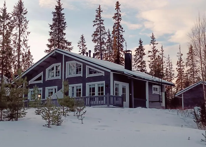 Hébergement de vacances Ruka, Riversidevilla With Sauna, Fireplace, Terrace, Wifi, Aurora, Swimming *